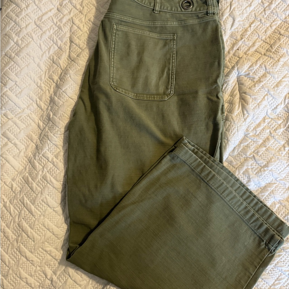 Torrid Khaki Straight Leg Pants